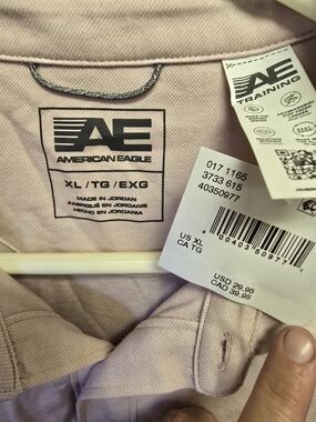American Eagle Outfitters Lilac Track Jumpsuit - AE Training